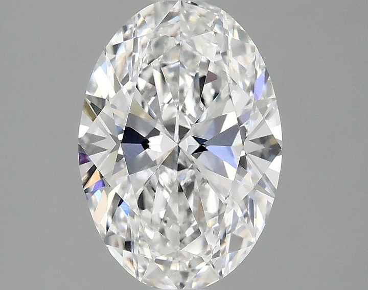 1.97 Carat Oval Shaped Ideal Cut VVS2 IGI Certified Lab Grown Diamond