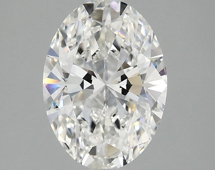 1.58 Carat Oval Shaped Ideal Cut VVS2 IGI Certified Lab Grown Diamond