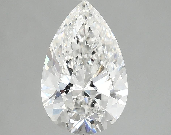 2.07 Carat Pear Shaped Ideal Cut VVS2 IGI Certified Lab Grown Diamond