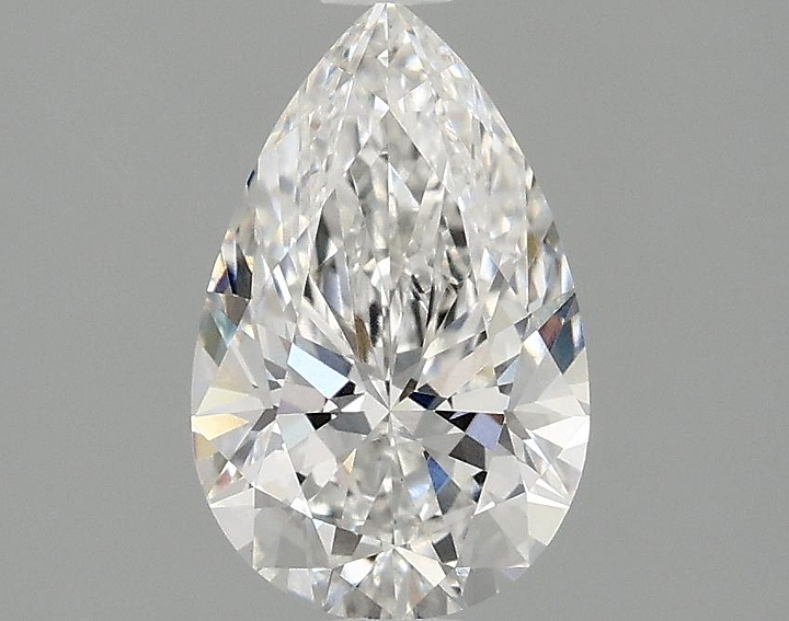 1.47 Carat Pear Shaped Ideal Cut VVS2 IGI Certified Lab Grown Diamond