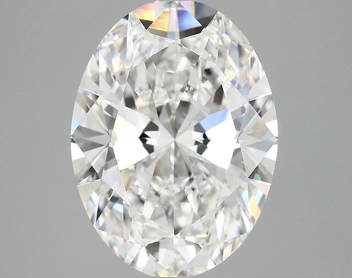 4.06 Carat Oval Shaped Excellent Cut VVS2 IGI Certified Lab Grown Diamond