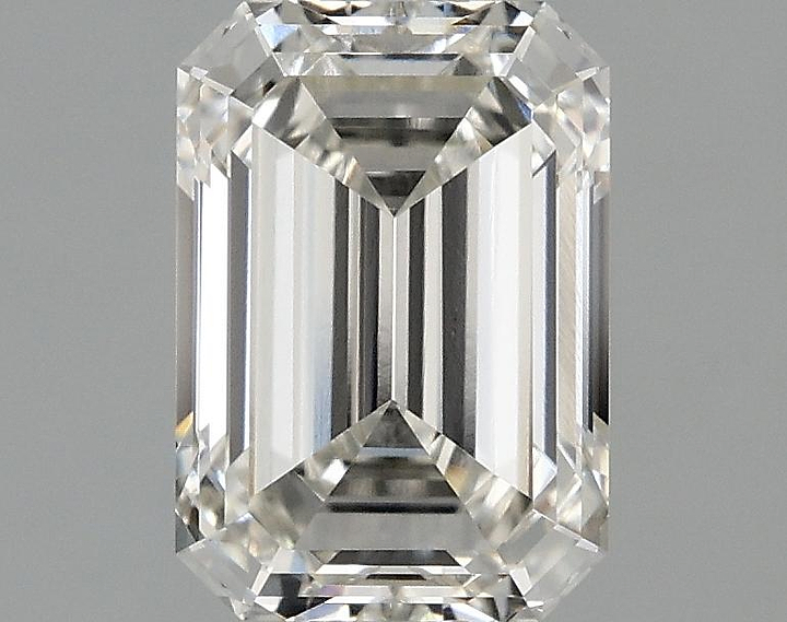 1.4 Carat Emerald Shaped Ideal Cut VVS1 IGI Certified Lab Grown Diamond