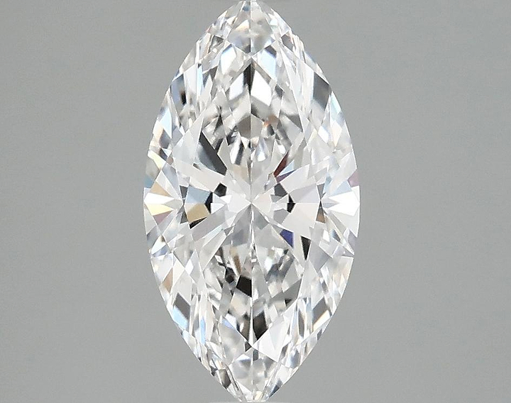 1.51 Carat Marquise Shaped Ideal Cut VVS1 IGI Certified Lab Grown Diamond