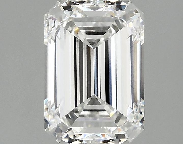 1.92 Carat Emerald Shaped Ideal Cut VVS1 IGI Certified Lab Grown Diamond