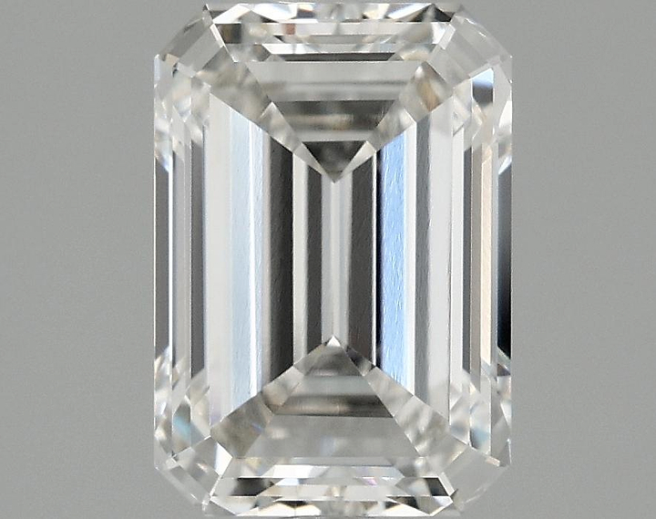 1.77 Carat Emerald Shaped Ideal Cut VVS2 IGI Certified Lab Grown Diamond
