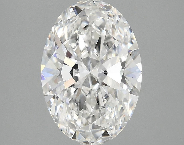 2.2 Carat Oval Shaped Ideal Cut VS2 IGI Certified Lab Grown Diamond