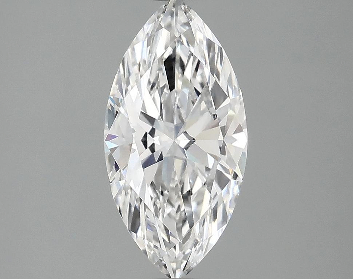 1.47 Carat Marquise Shaped Ideal Cut VVS2 IGI Certified Lab Grown Diamond