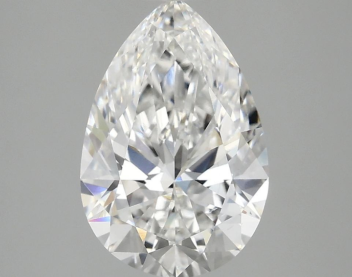 2.42 Carat Pear Shaped Excellent Cut VS2 IGI Certified Lab Grown Diamond