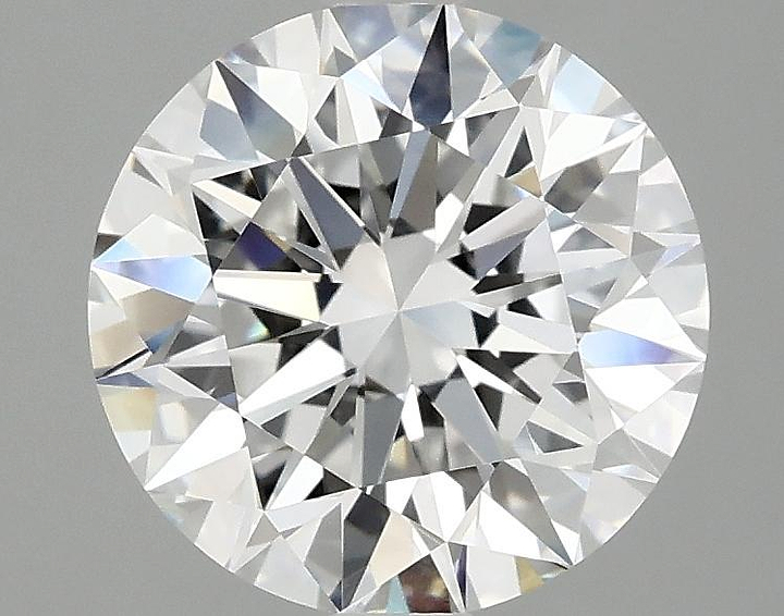 2.55 Carat Round Shaped Ideal Cut VVS2 IGI Certified Lab Grown Diamond