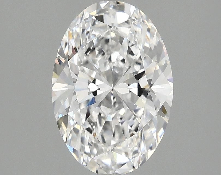 1.53 Carat Oval Shaped Ideal Cut VVS2 IGI Certified Lab Grown Diamond