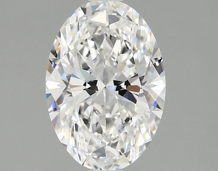 1.53 Carat Oval Shaped Ideal Cut VVS2 IGI Certified Lab Grown Diamond