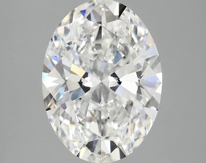 3.07 Carat Oval Shaped Excellent Cut VVS2 IGI Certified Lab Grown Diamond
