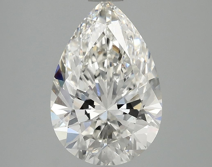 3.04 Carat Pear Shaped Excellent Cut VS1 IGI Certified Lab Grown Diamond