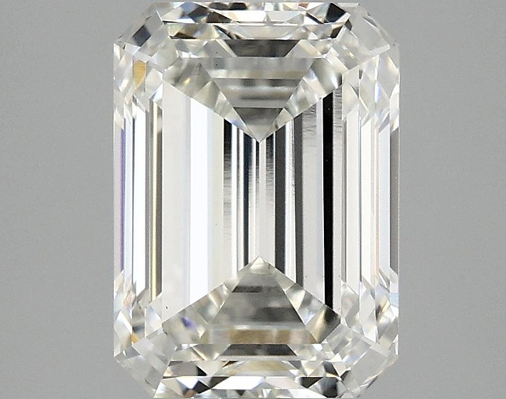 3.05 Carat Emerald Shaped Excellent Cut VS1 IGI Certified Lab Grown Diamond