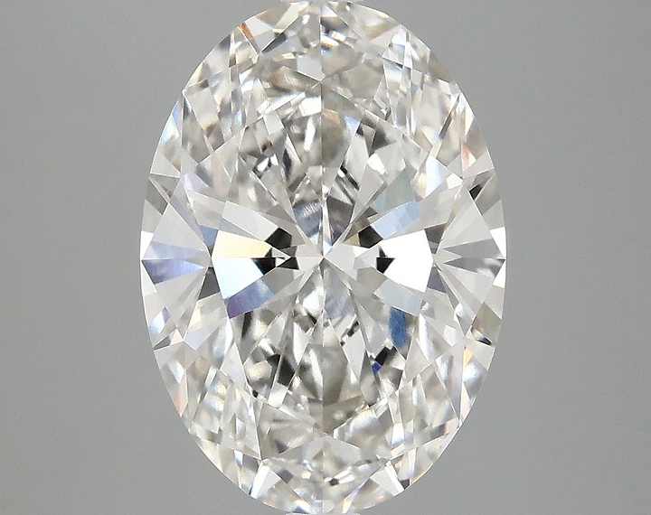 3.91 Carat Oval Shaped Ideal Cut VVS2 IGI Certified Lab Grown Diamond