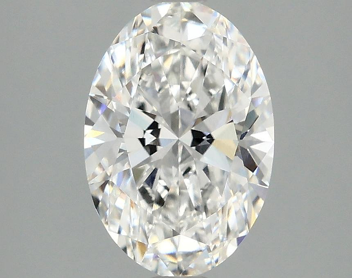 2.03 Carat Oval Shaped Ideal Cut VVS2 IGI Certified Lab Grown Diamond