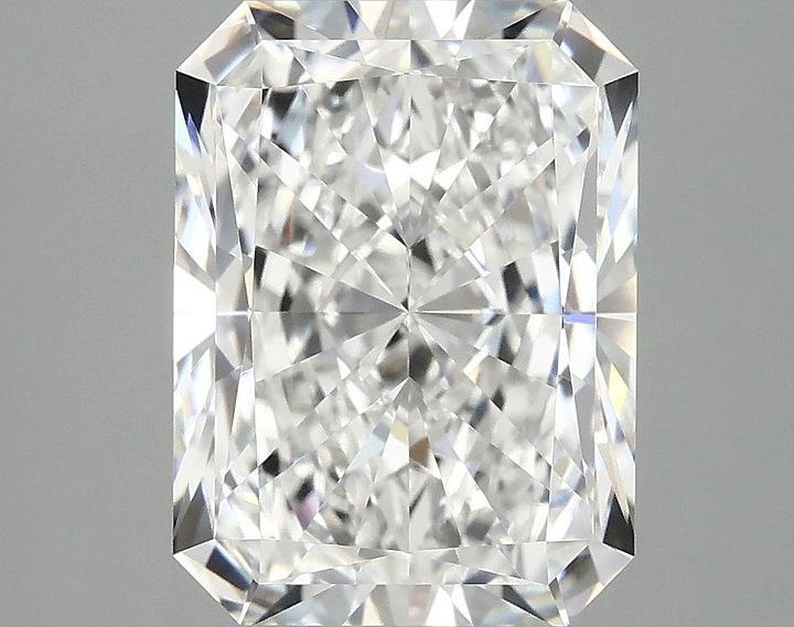 4.14 Carat Radiant Shaped Excellent Cut VVS2 IGI Certified Lab Grown Diamond