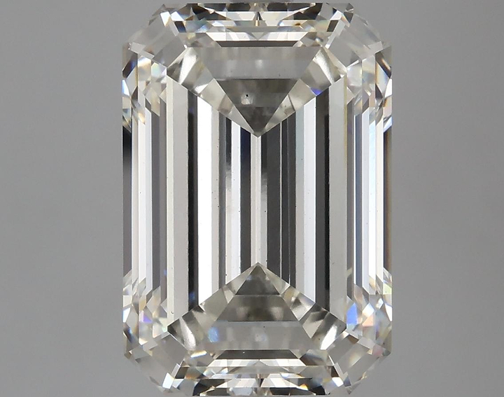7.15 Carat Emerald Shaped Ideal Cut VS1 IGI Certified Lab Grown Diamond