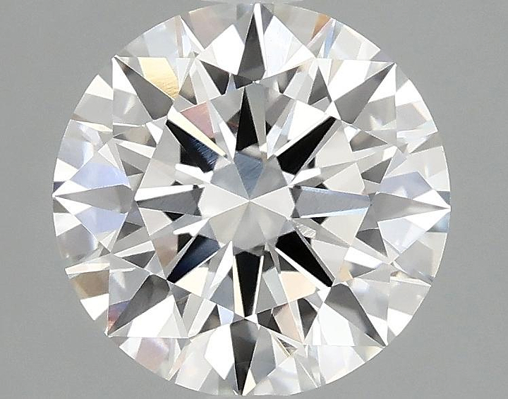 2.03 Carat Round Shaped Ideal Cut VVS2 IGI Certified Lab Grown Diamond