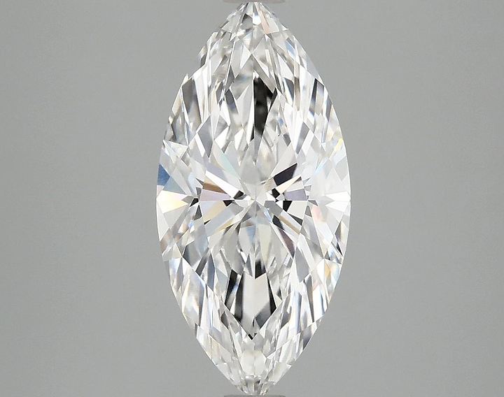 2.35 Carat Marquise Shaped Excellent Cut VS1 IGI Certified Lab Grown Diamond