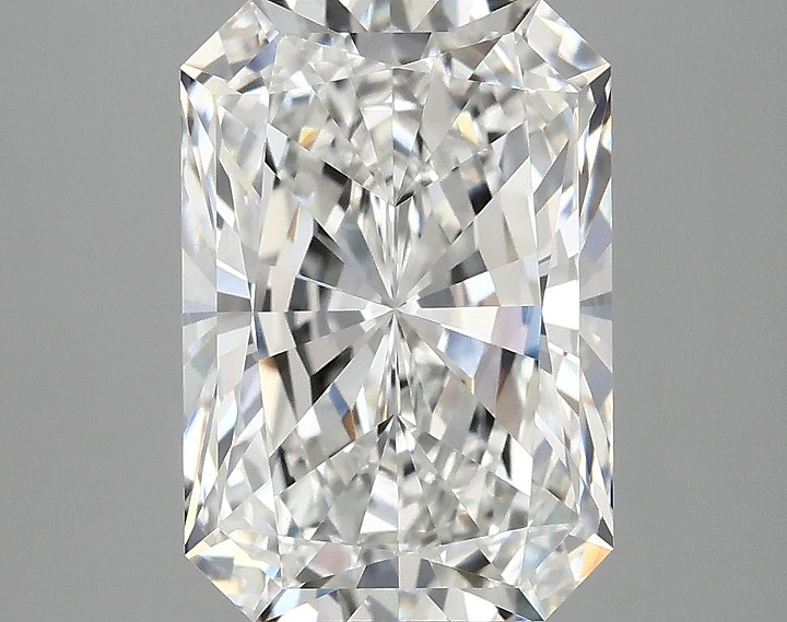 4.08 Carat Radiant Shaped Ideal Cut VVS2 IGI Certified Lab Grown Diamond