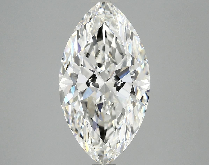 3.07 Carat Marquise Shaped Excellent Cut VS1 IGI Certified Lab Grown Diamond
