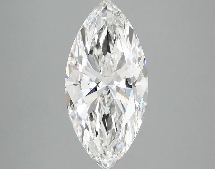 2.98 Carat Marquise Shaped Excellent Cut VVS2 IGI Certified Lab Grown Diamond