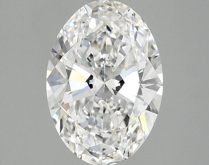 2.05 Carat Oval Shaped Ideal Cut VVS2 IGI Certified Lab Grown Diamond