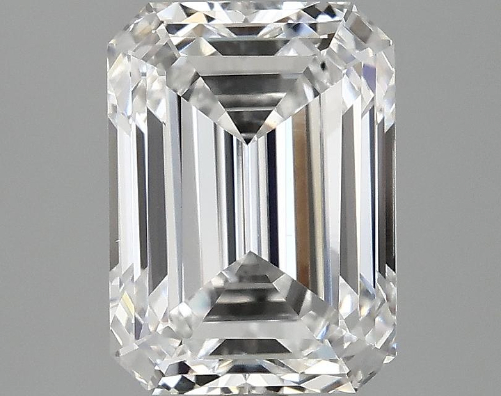 3.03 Carat Emerald Shaped Excellent Cut VS1 IGI Certified Lab Grown Diamond