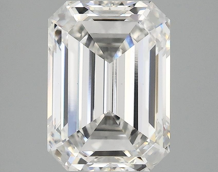 3.08 Carat Emerald Shaped Excellent Cut VS1 IGI Certified Lab Grown Diamond