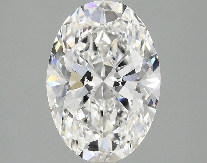 2.05 Carat Oval Shaped Ideal Cut VVS2 IGI Certified Lab Grown Diamond