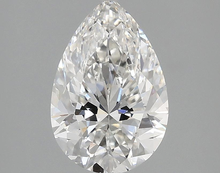 1.58 Carat Pear Shaped Excellent Cut VVS2 IGI Certified Lab Grown Diamond