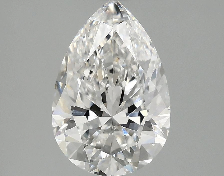 2.09 Carat Pear Shaped Excellent Cut VS1 IGI Certified Lab Grown Diamond