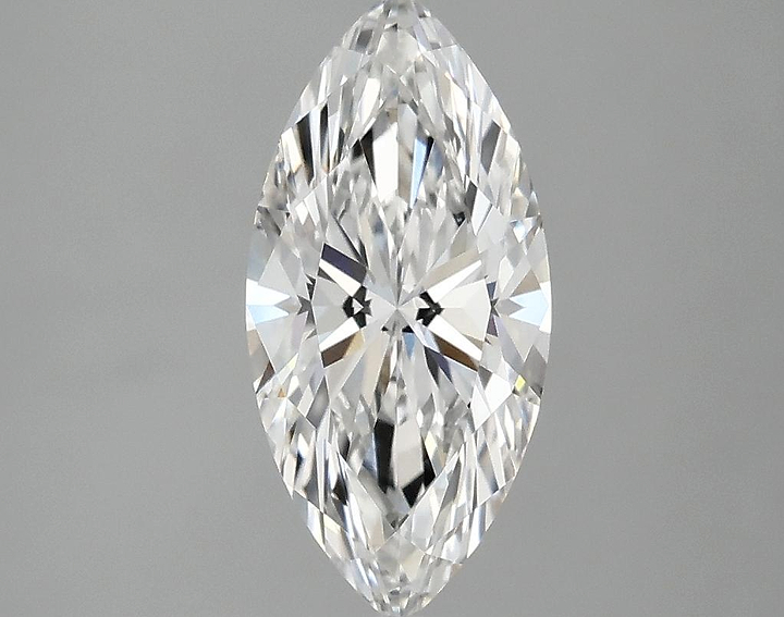 1.53 Carat Marquise Shaped Excellent Cut VVS1 IGI Certified Lab Grown Diamond