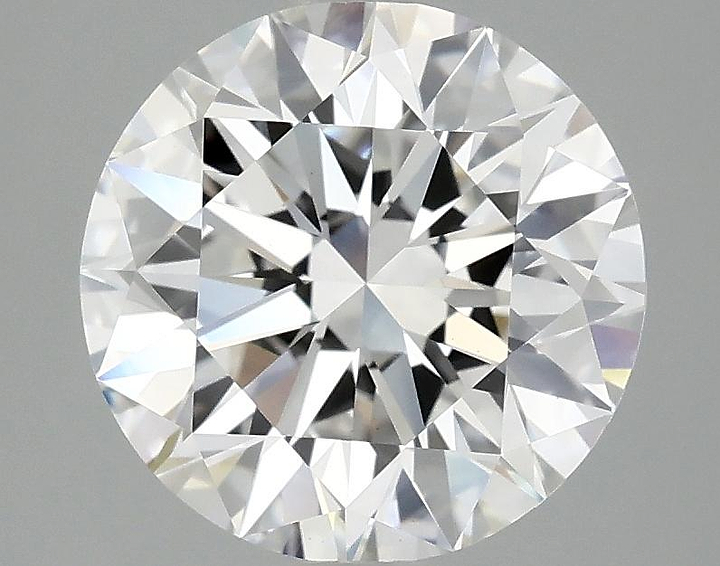 3.09 Carat Round Shaped Ideal Cut VS1 IGI Certified Lab Grown Diamond