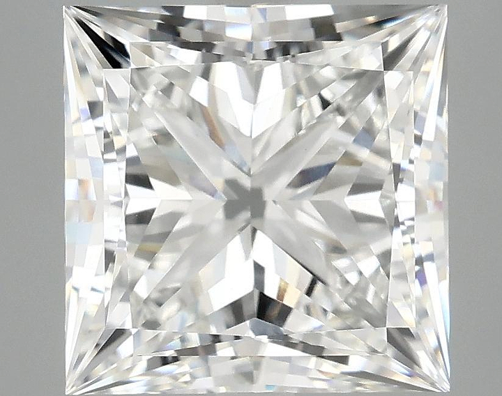 4.8 Carat Princess Shaped Ideal Cut VS1 IGI Certified Lab Grown Diamond