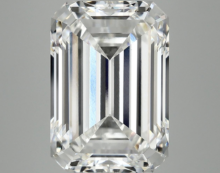 10.05 Carat Emerald Shaped Ideal Cut VS1 IGI Certified Lab Grown Diamond
