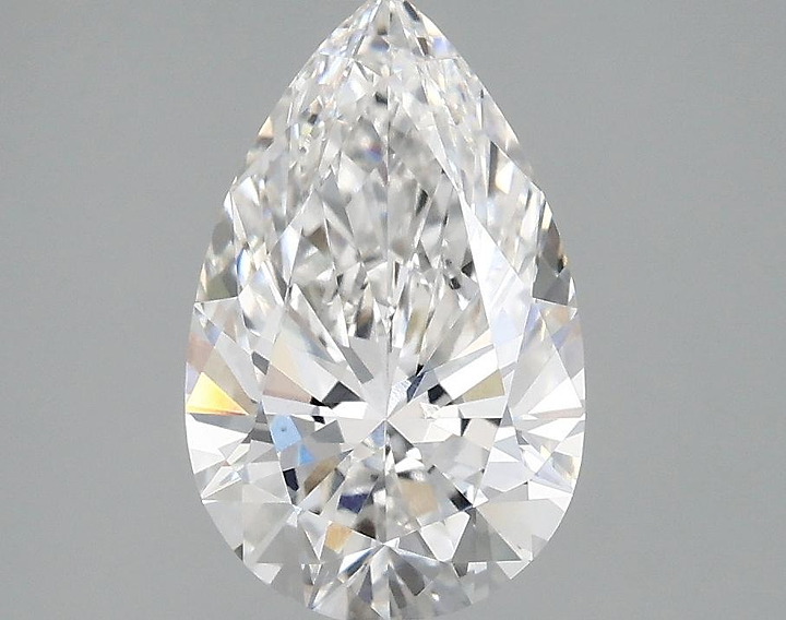 1.82 Carat Pear Shaped Ideal Cut VS1 IGI Certified Lab Grown Diamond