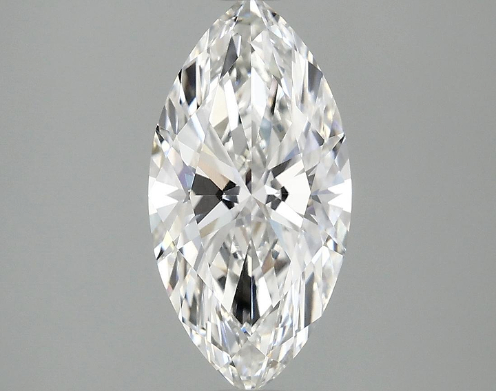 2.02 Carat Marquise Shaped Ideal Cut VVS2 IGI Certified Lab Grown Diamond