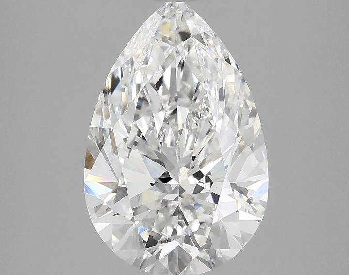 3.04 Carat Pear Shaped Excellent Cut VS1 IGI Certified Lab Grown Diamond
