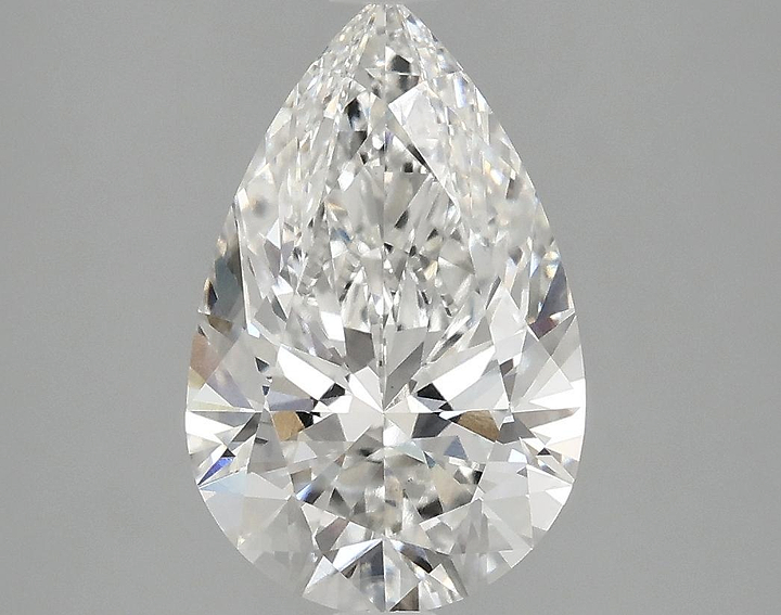 2.44 Carat Pear Shaped Ideal Cut VS1 IGI Certified Lab Grown Diamond