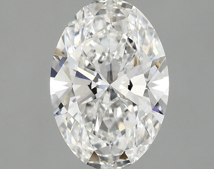 2.1 Carat Oval Shaped Ideal Cut VVS2 IGI Certified Lab Grown Diamond