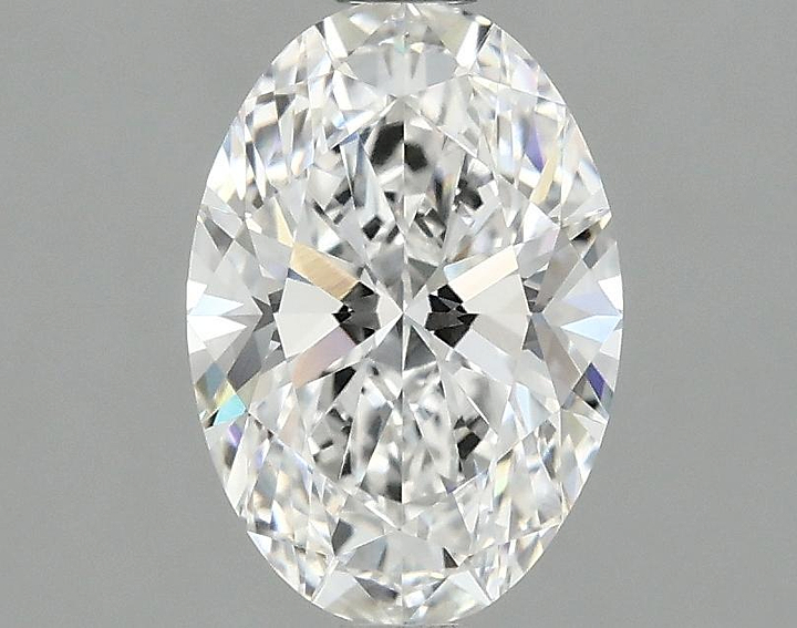 1.55 Carat Oval Shaped Ideal Cut VVS2 IGI Certified Lab Grown Diamond