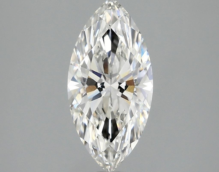 1.54 Carat Marquise Shaped Excellent Cut VVS2 IGI Certified Lab Grown Diamond