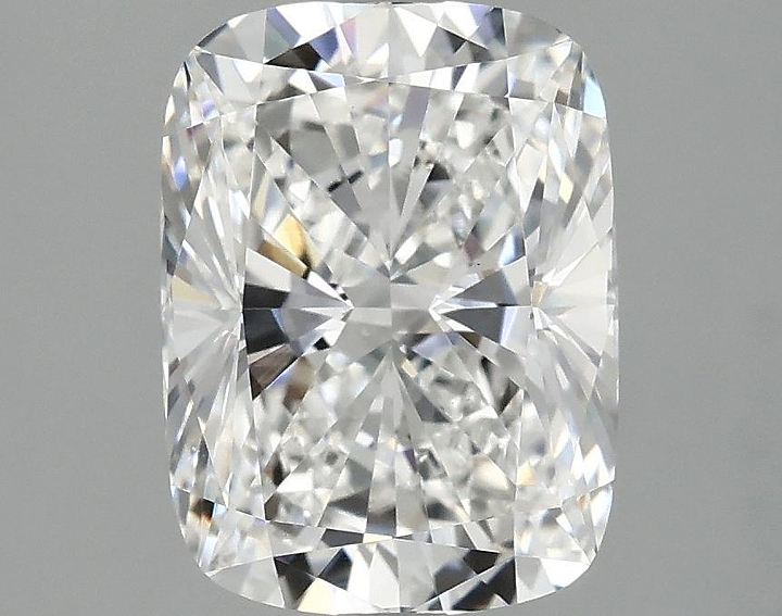 3.03 Carat Cushion Shaped Excellent Cut VVS2 IGI Certified Lab Grown Diamond