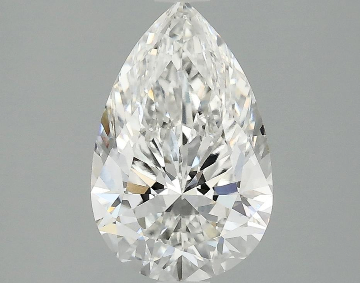 2.02 Carat Pear Shaped Ideal Cut VVS2 IGI Certified Lab Grown Diamond