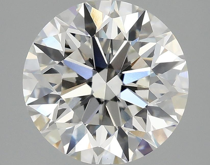 3.03 Carat Round Shaped Excellent Cut VVS2 IGI Certified Lab Grown Diamond