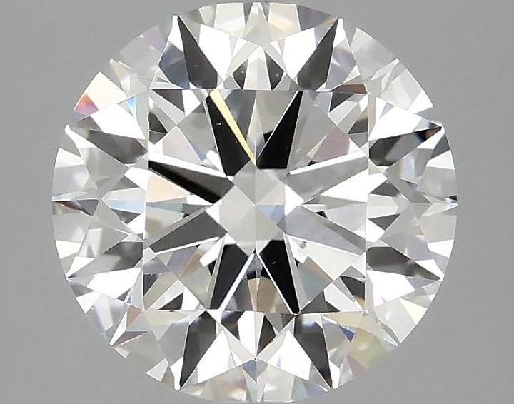 2.56 Carat Round Shaped Ideal Cut VVS2 IGI Certified Lab Grown Diamond