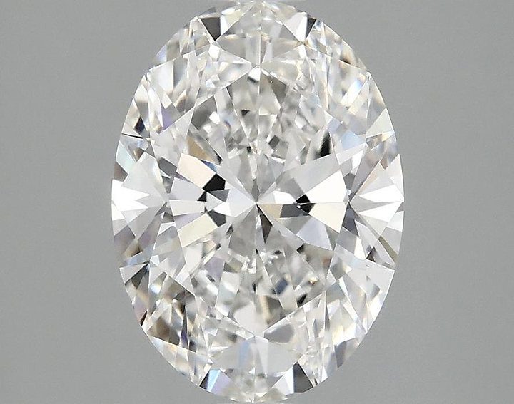 2.05 Carat Oval Shaped Ideal Cut VVS2 IGI Certified Lab Grown Diamond