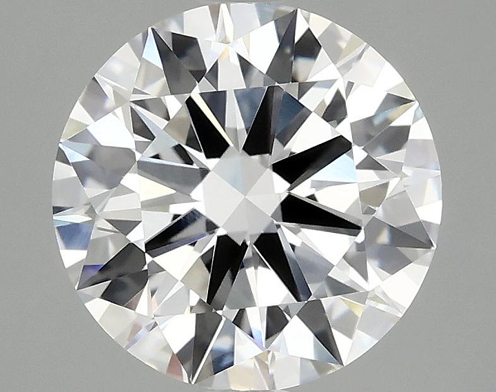 2.52 Carat Round Shaped Ideal Cut VVS2 IGI Certified Lab Grown Diamond